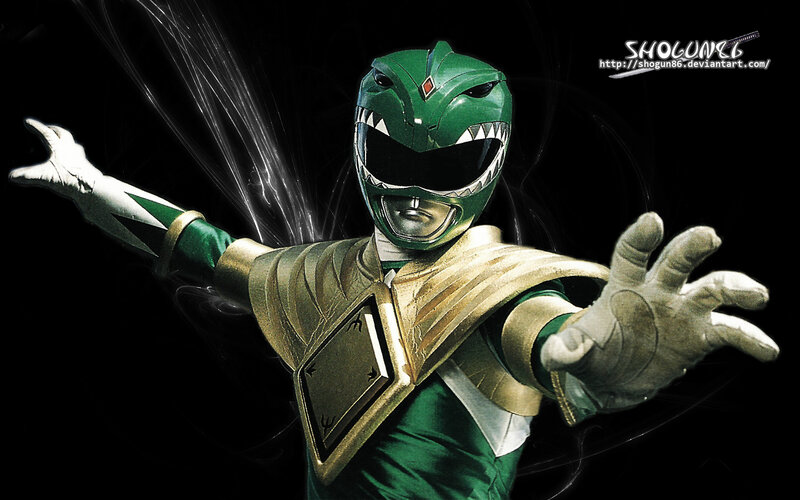 Green Ranger action pose