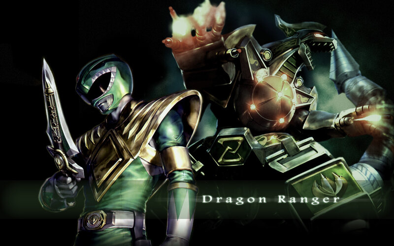 Green Ranger in battle