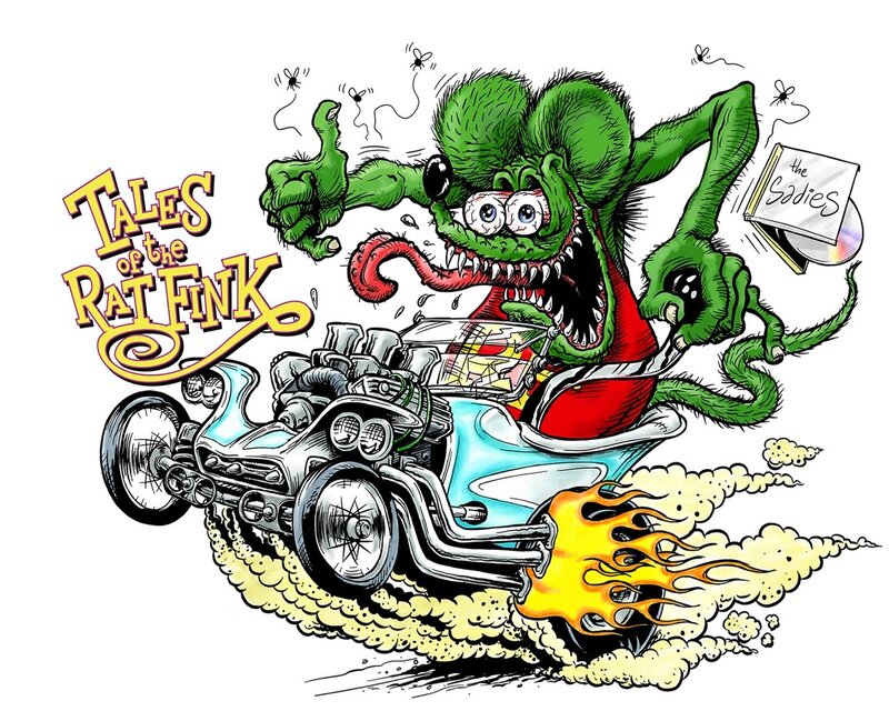 Green Rat Driving Car