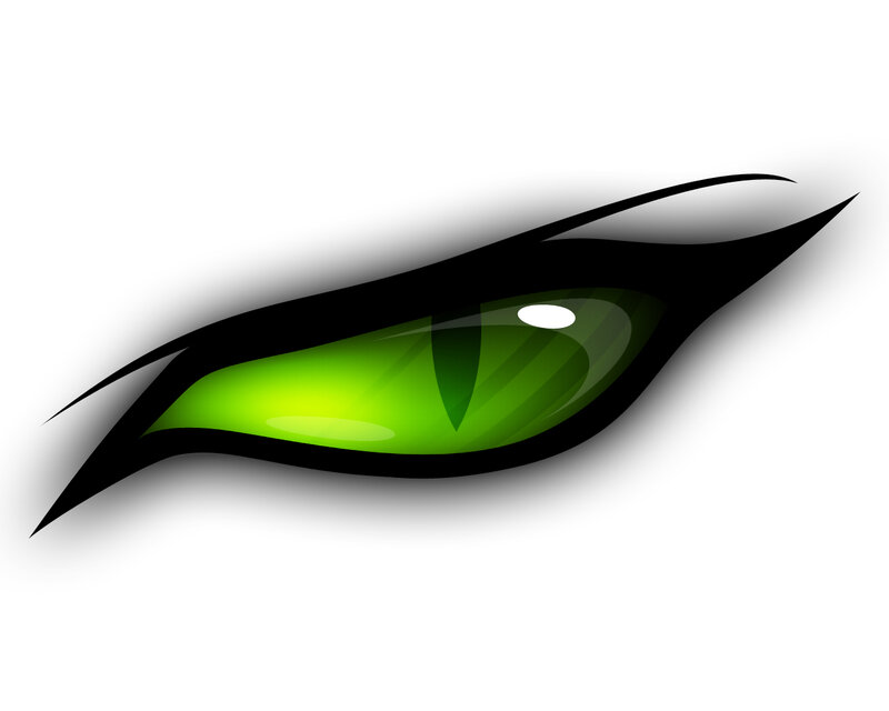 Green Reptilian Eye