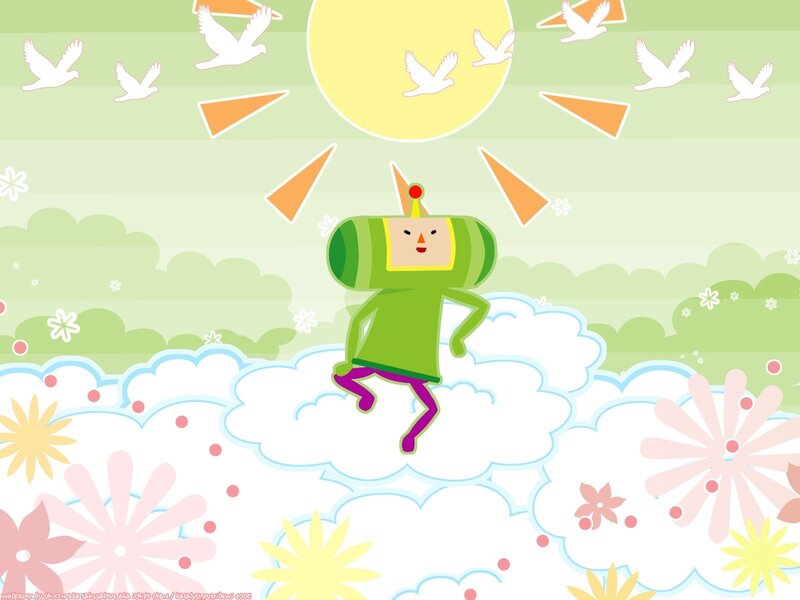 Green Robot Character — Cheerful