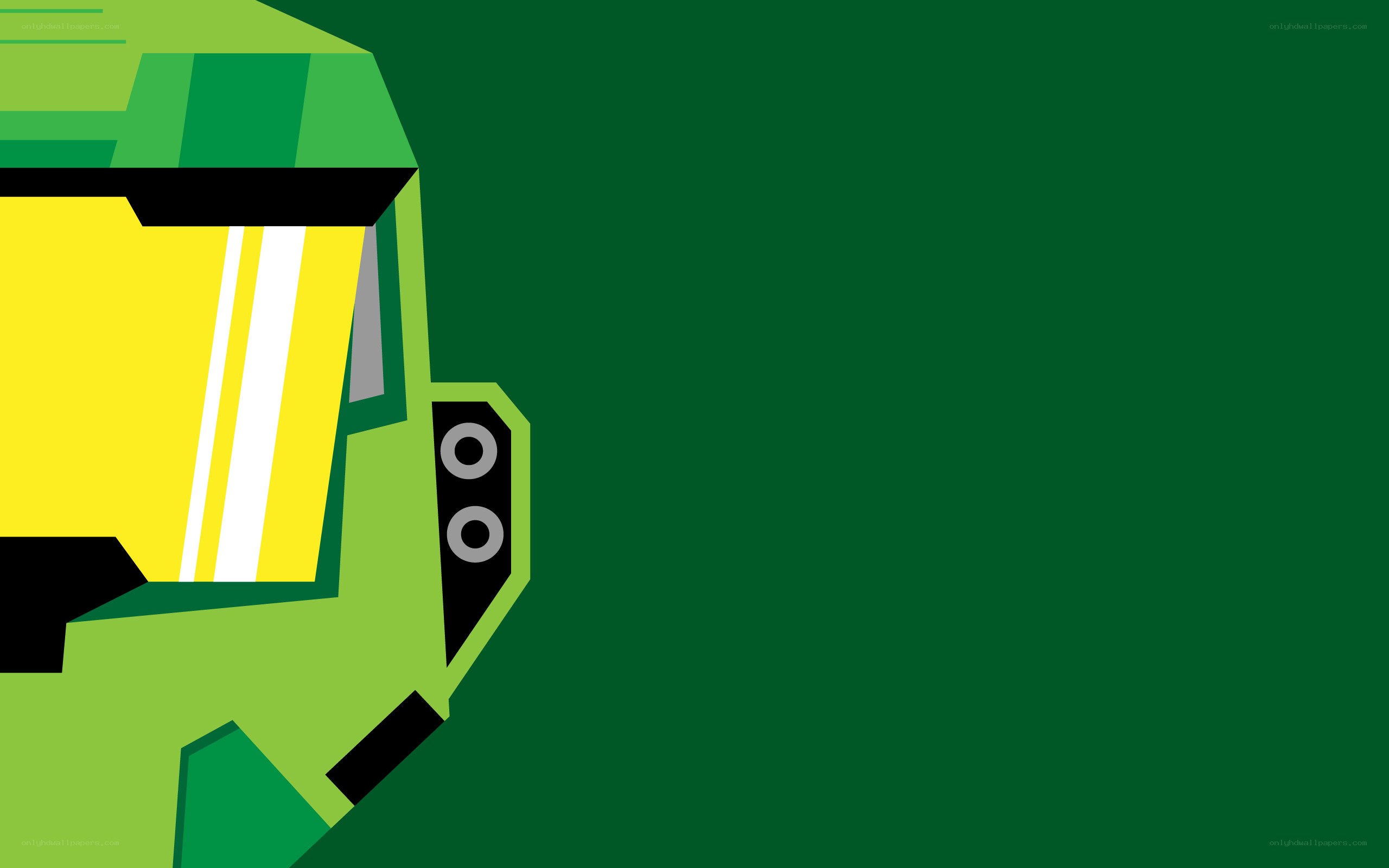 green robot helmet