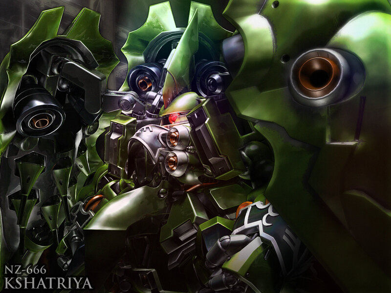 Green Robot Mech