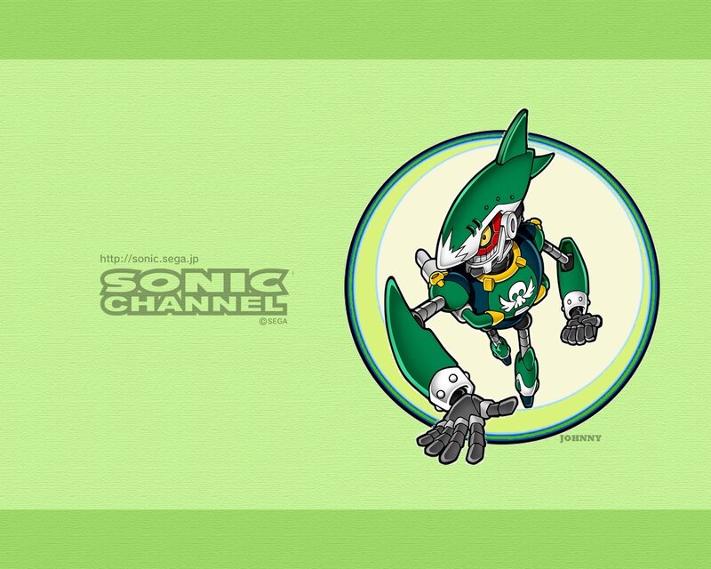 Green Robotic Shark