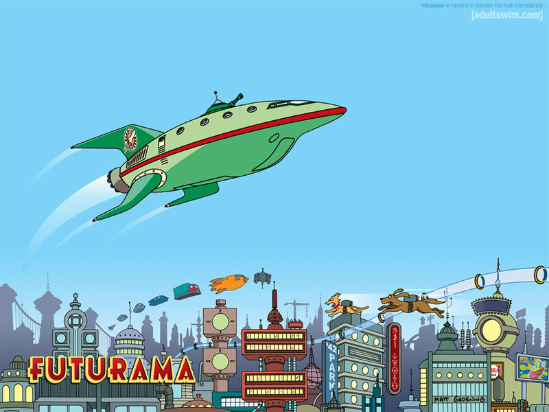Green Rocket Flying