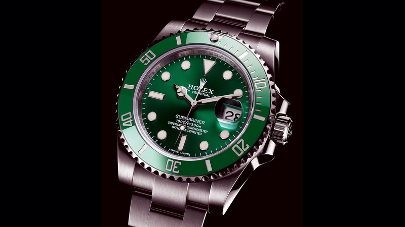Green Rolex Watch
