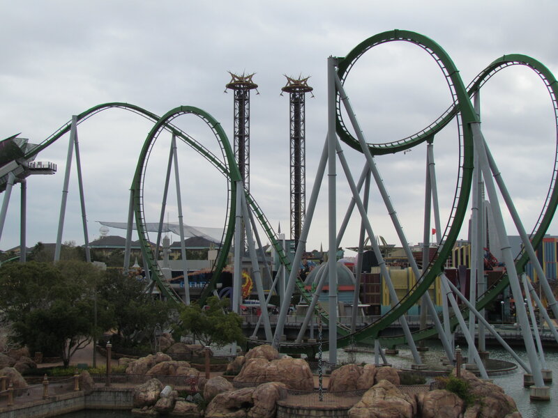 Green Roller Coaster