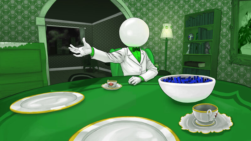 green room tea party