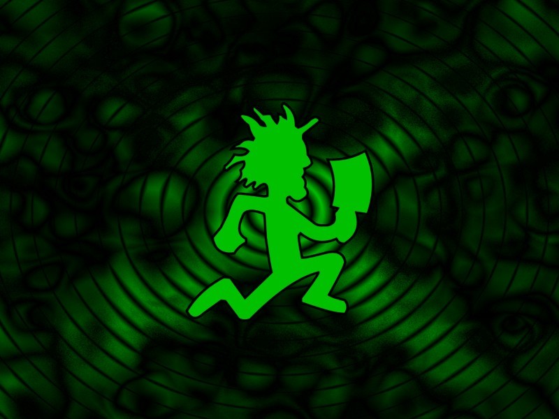 Green running figure logo