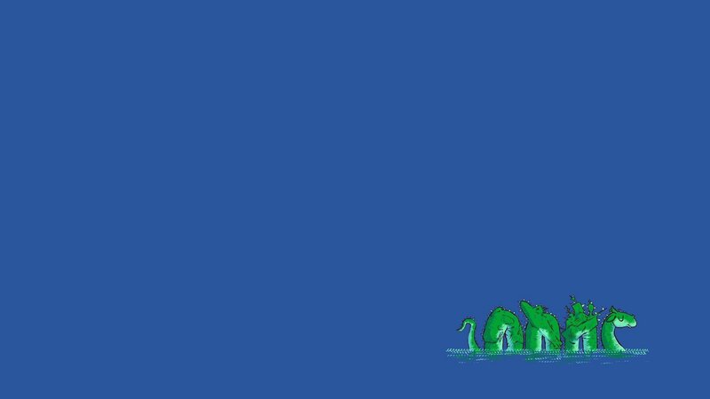 Green Sea Monster — Blue, Calm