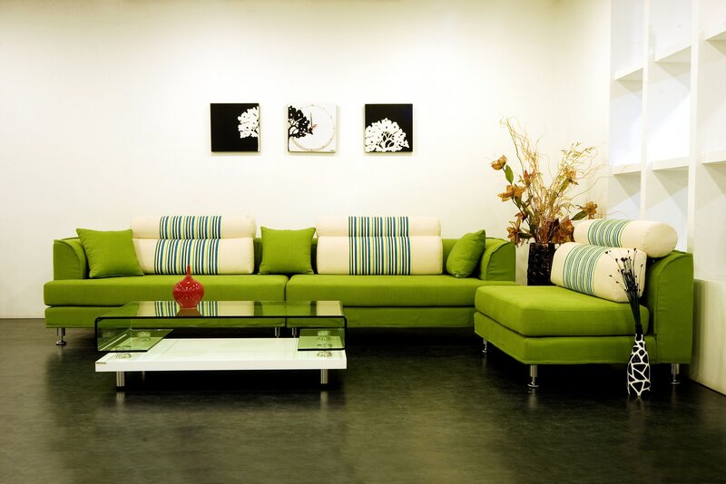 Green Sectional Sofa