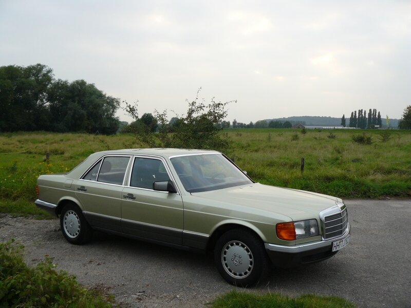 Green Sedan Car — Calm