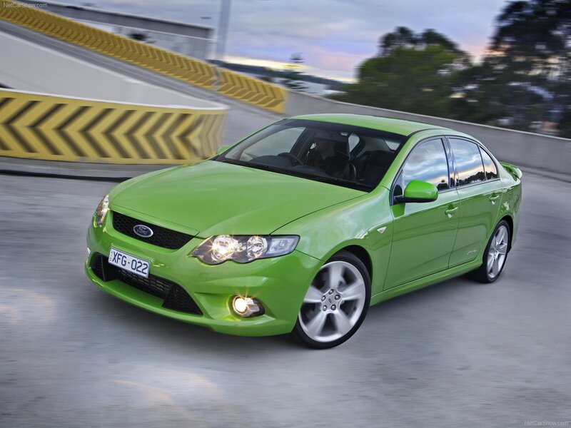Green Sedan Car — Lime Green