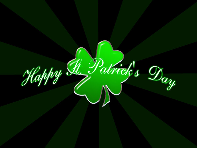 Green Shamrock Clover