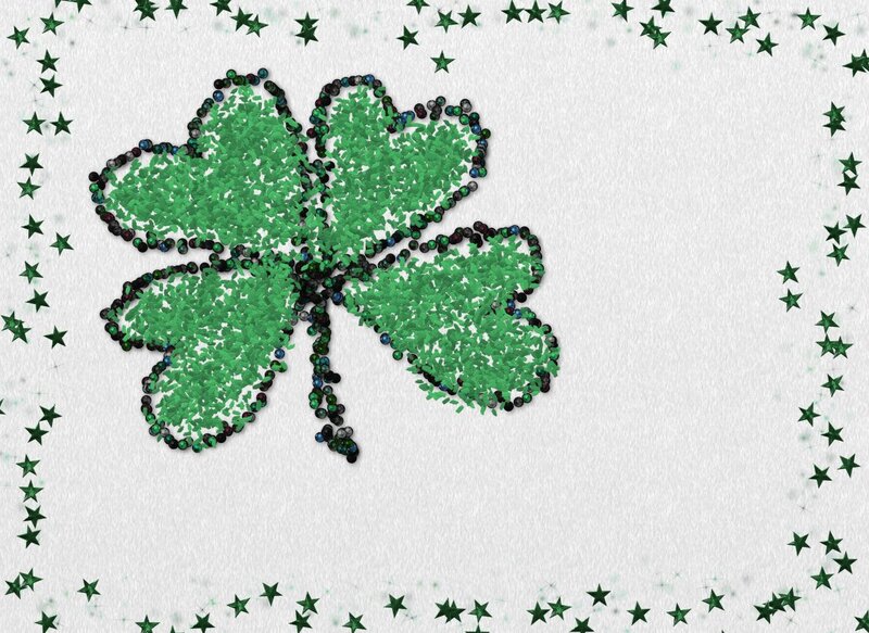 Green Shamrock Design — Festive