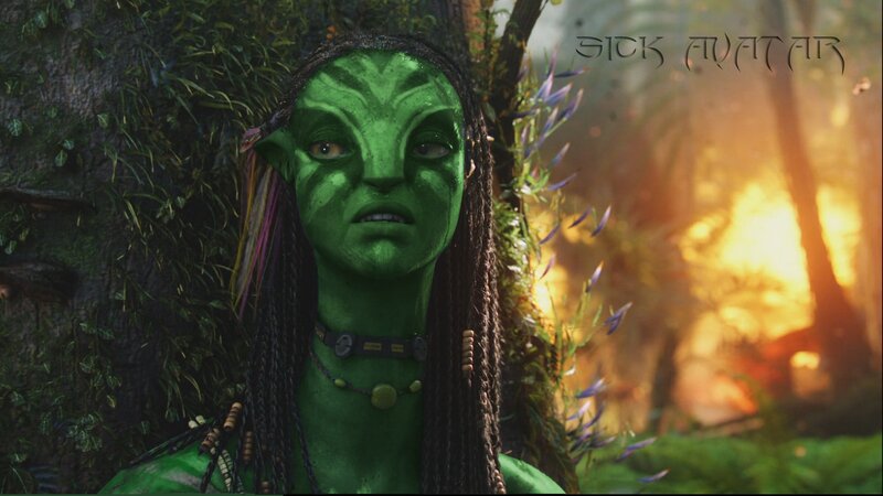 Green-skinned Avatar