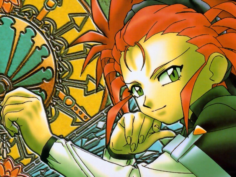 Green-skinned Character — Green, Focused