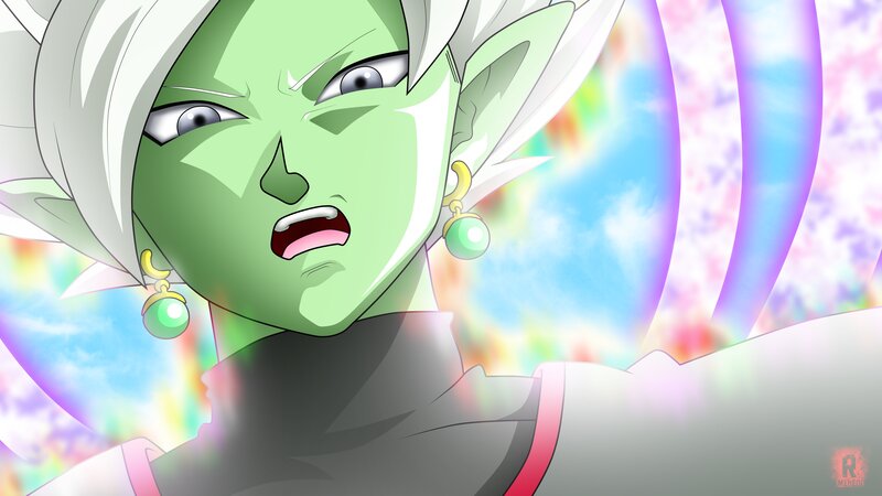 Green-skinned Character — Green, Intense, Anime, Earrings