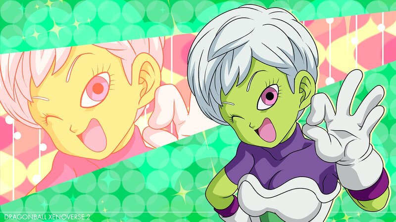 Green-skinned Character — Green, Playful, Anime