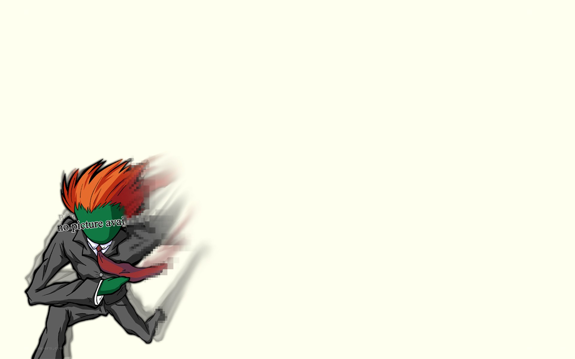 green-skinned character in suit