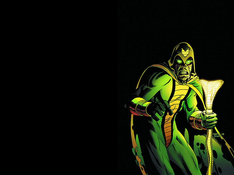 Green-skinned Character