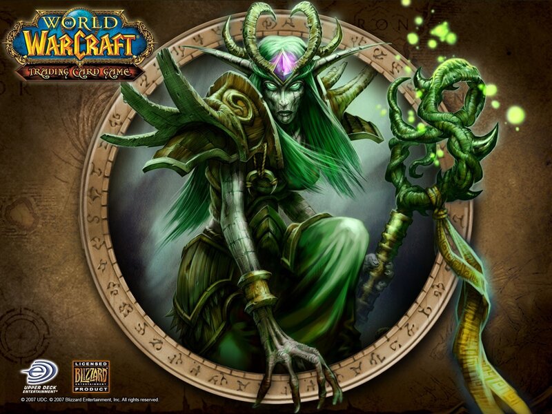 Green-skinned Demon — Green, Dramatic