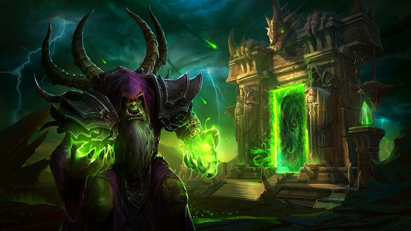 Green-skinned Demon — Green