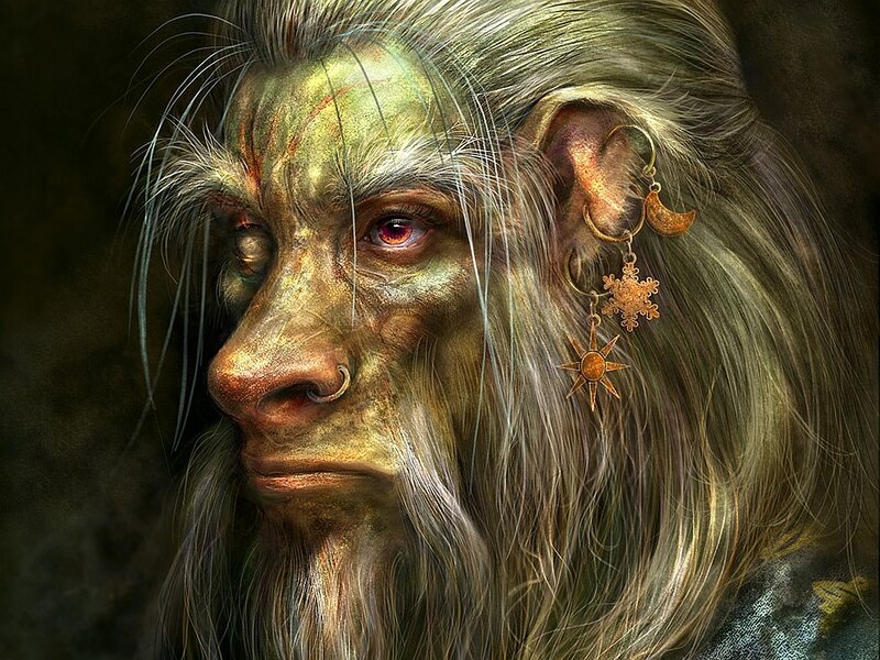 Green-skinned Humanoid
