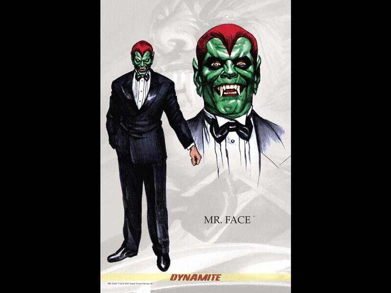 Green-skinned Man in Tuxedo