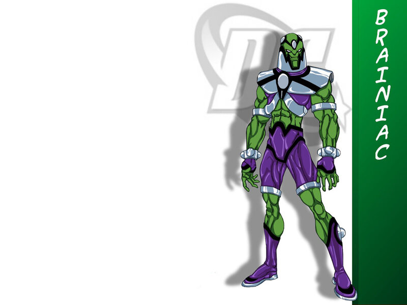 Green-skinned Superhero — Green, Confident