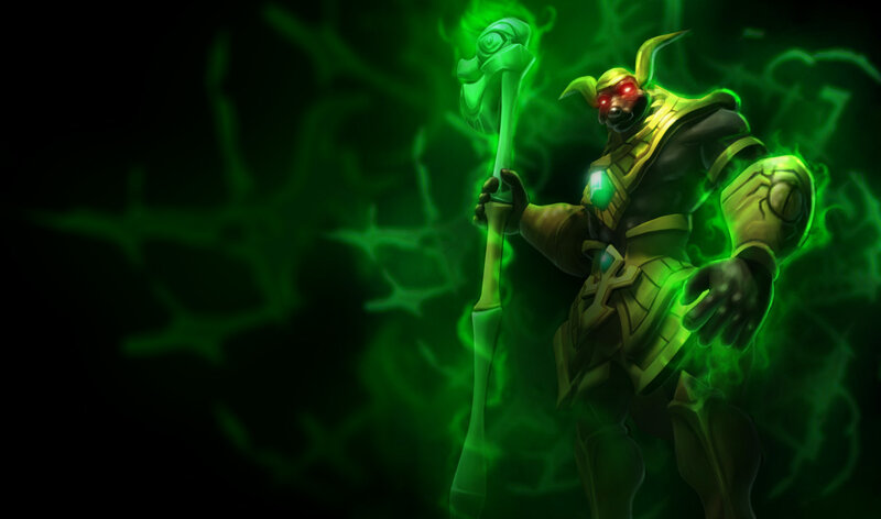 Green-skinned Warrior — Green, Dramatic, Digital Art