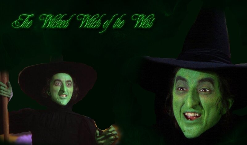 Green-skinned Witch — Green, Dramatic