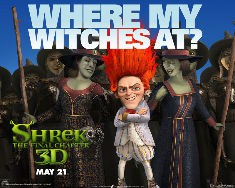 Green-skinned Witches — Blue