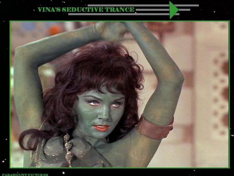 Green-skinned Woman — Green