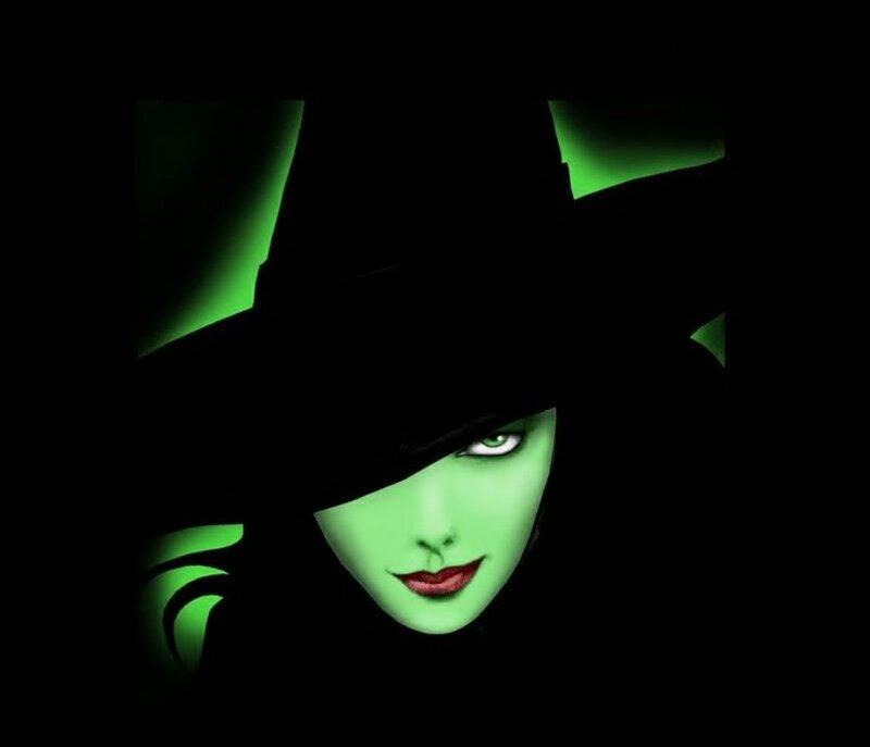 Green-skinned Woman in Hat — Green