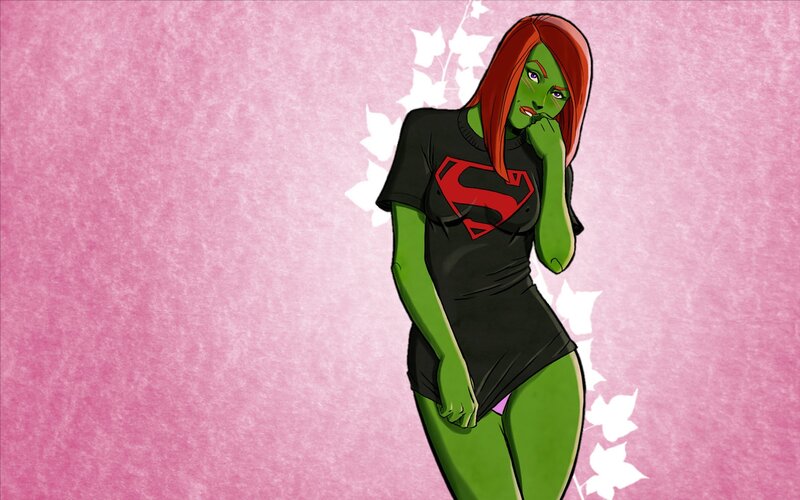 Green-skinned Woman — Pink