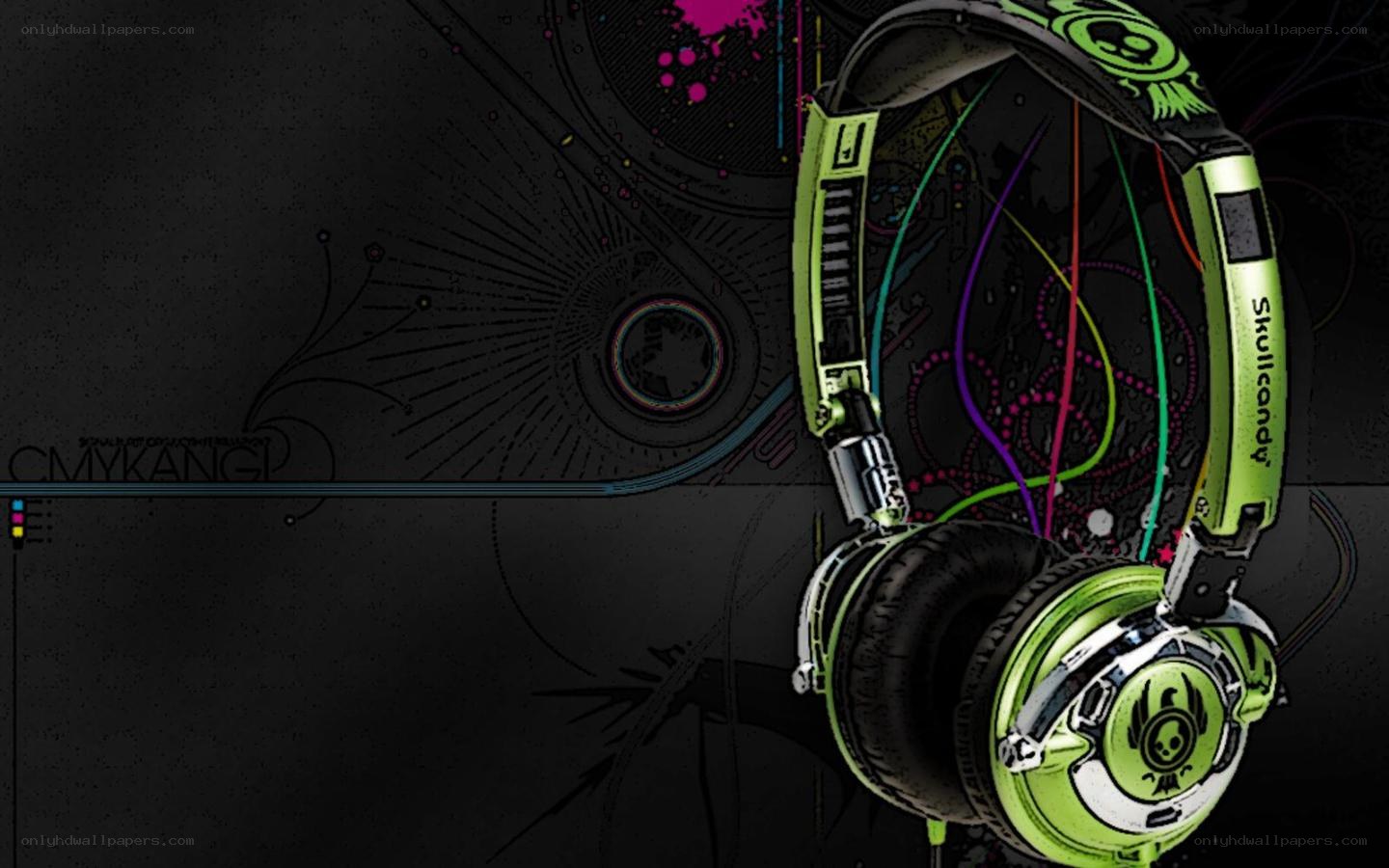 green skullcandy headphones