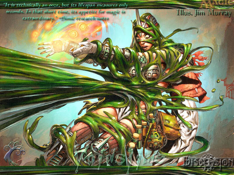 Green Slime Creature — Dramatic