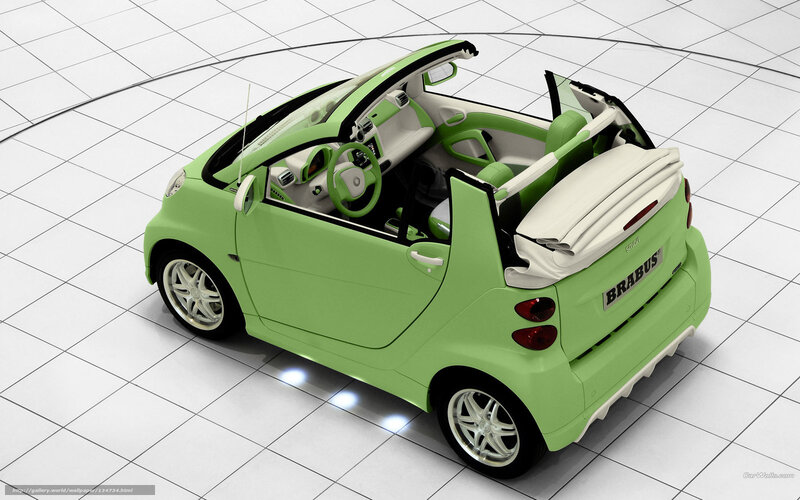 Green Smart Car — Light Green