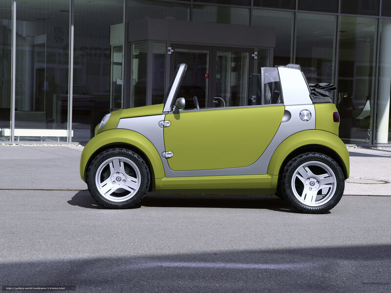 Green Smart Car — Lime Green