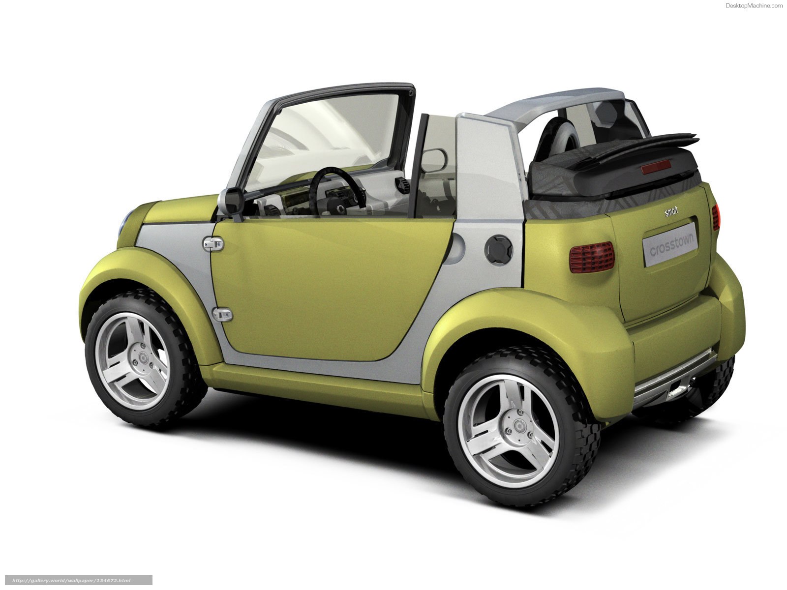 Green Smart CrossTown concept car