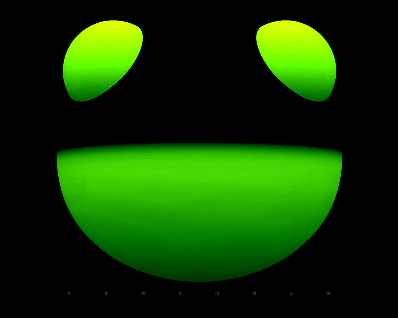 green smiley face