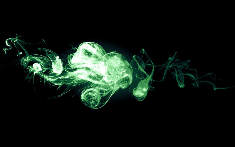 Green Smoke Swirl — Ethereal