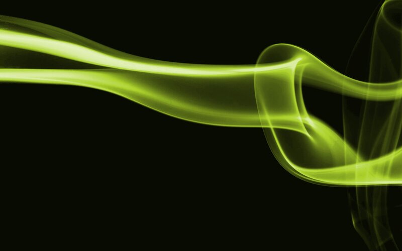 green smoke swirl