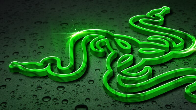 Green Snake Logo — Dark, Dramatic, 3d Render, Drops