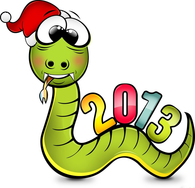 Green Snake with Hat