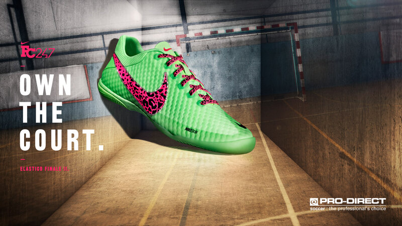 Green Soccer Shoe