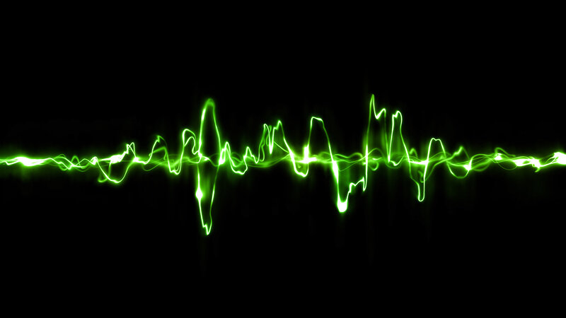 Green Sound Wave — Dynamic