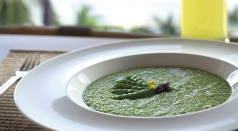 Green Soup in a Bowl — Calm