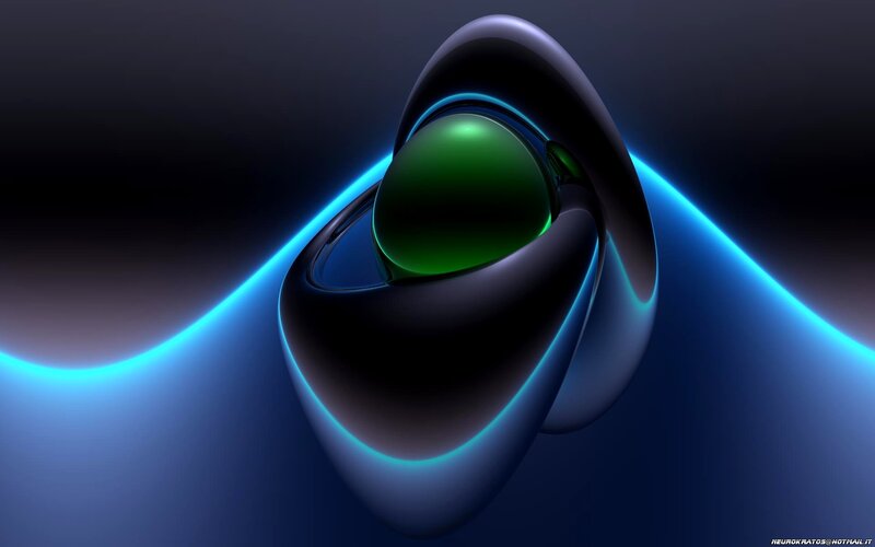 Green Sphere in Black Structure